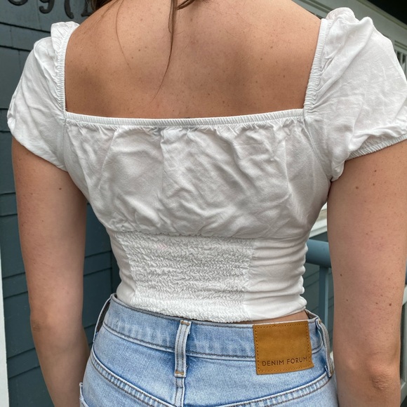 Bershka White Top - Picture 2 of 3
